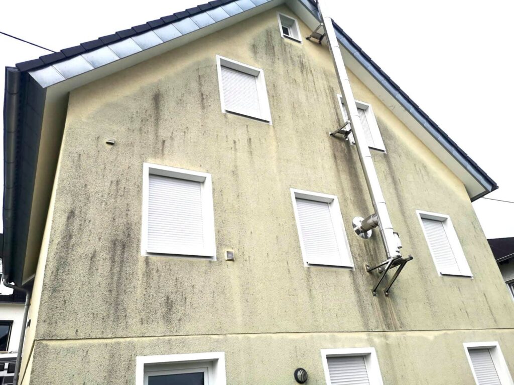 Fassadenreinigung oder Neuanstrich