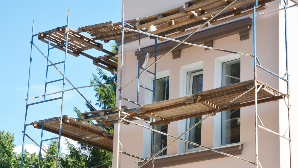 Fassadenreinigung für Putz Fassaden