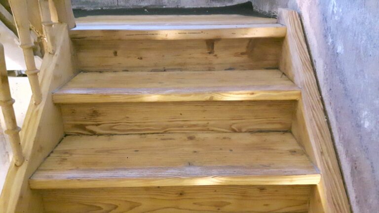 Sandstrahlen Treppe